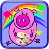Pig Coloring Game For Kids