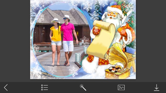 Holly Jolly Christmas Hd Frames - Frame Booth(圖4)-速報App