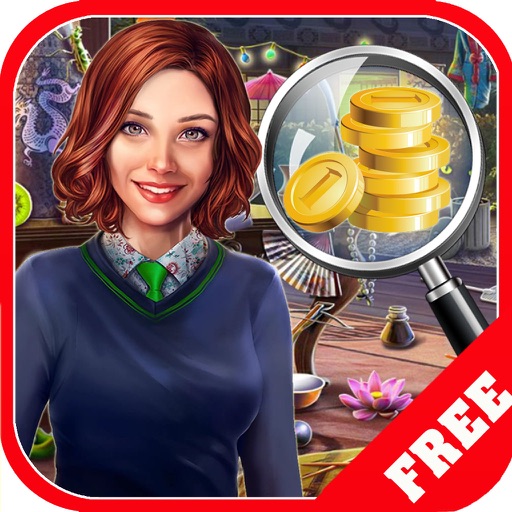Free Hidden Objects:Collecting Money Hidden Object Icon