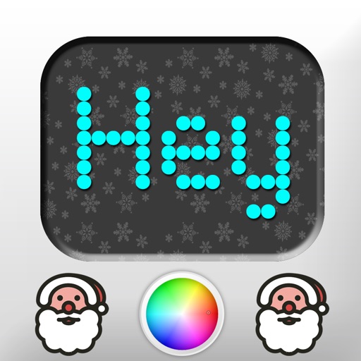 Christmas Greeting LED Banner Message Display App
