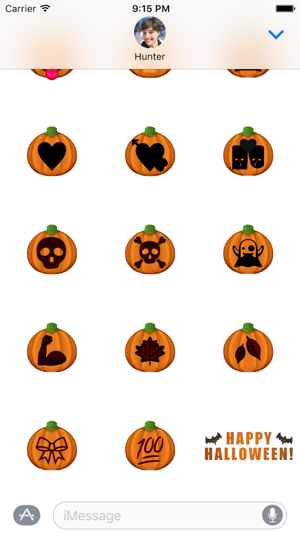 Halloween Pumpkin Stickers(圖3)-速報App