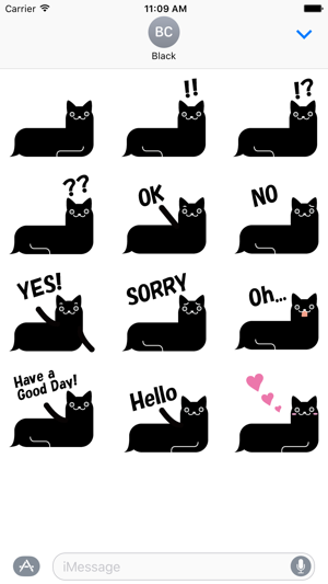 Black Cat Stickers(圖3)-速報App