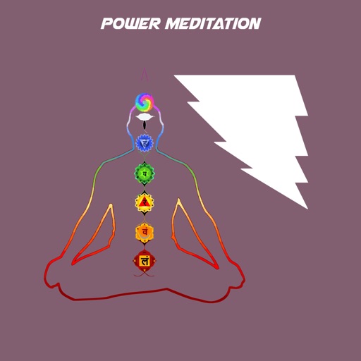 Power meditation icon