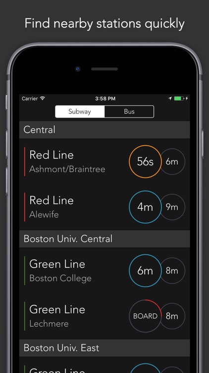 ProximiT - Boston MBTA Tracker for Bus and Subway