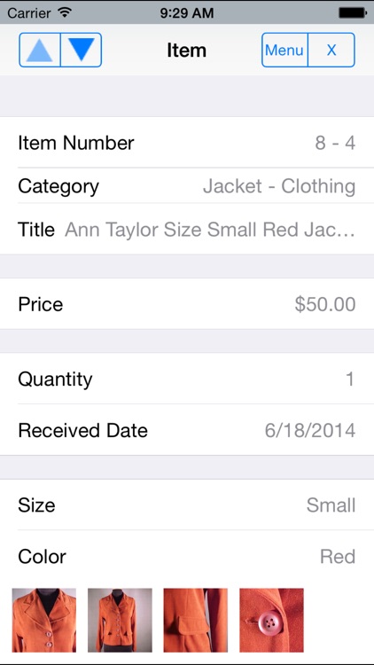 Liberty4 Consignment Item Entry screenshot-3