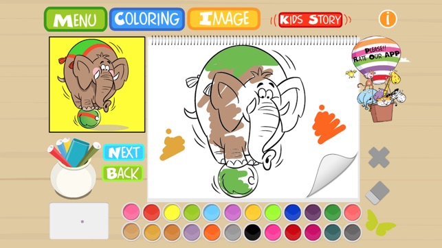 Kids Art Club Sesame Coloring Painting B