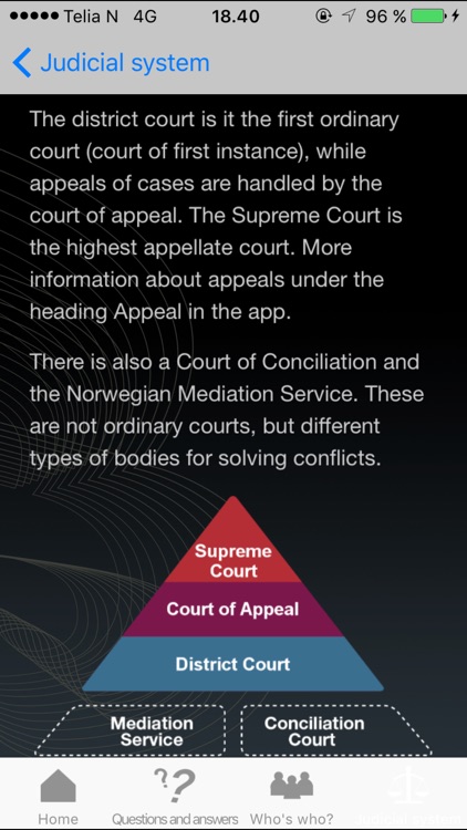 Witness in Court - Norwegian Court System