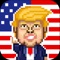 "Trump" on the hit is the game that make fun of this new president