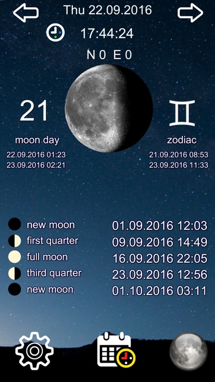 Moon Day Simple
