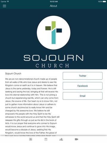 Sojourn Church for iPad screenshot 3