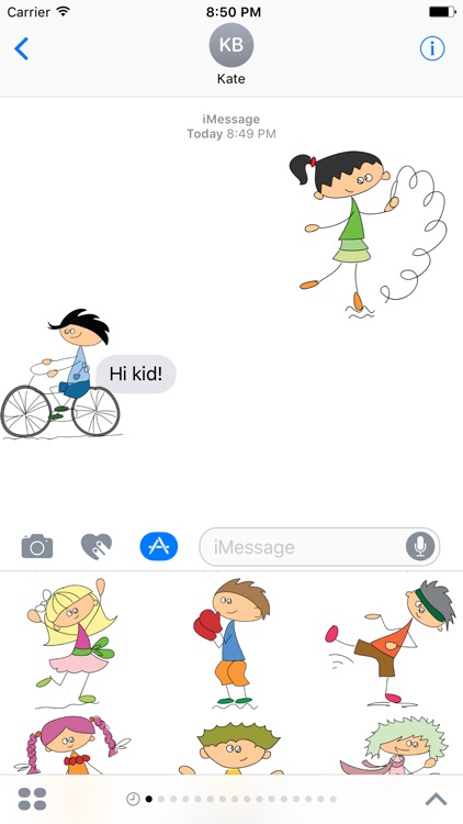 Cartoon Face Emoji Sticker - DHS Pack 02