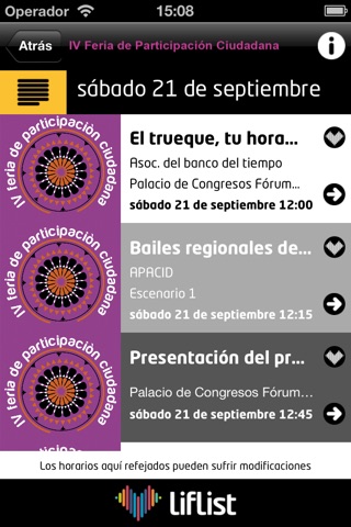 Feria de Participación Ciudadana screenshot 4