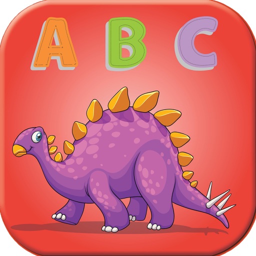 ABC Dinosaur Toddlers Learning Kid Alphabet Baby Icon
