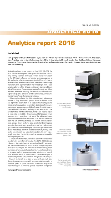 Spectroscopy Asia