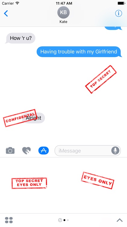 Stamps for iMessage
