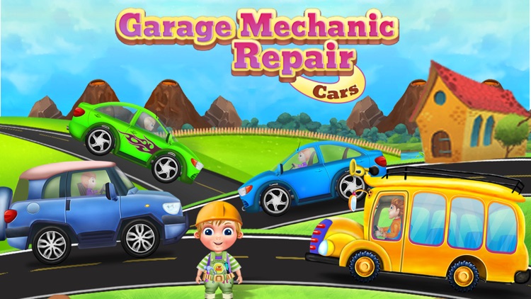 Garage Mechanic Repair Cars