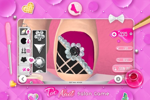 Toe Nail Salon Game for Fashion Girls: Foot Nail Makeover and Pedicure Designs screenshot 3