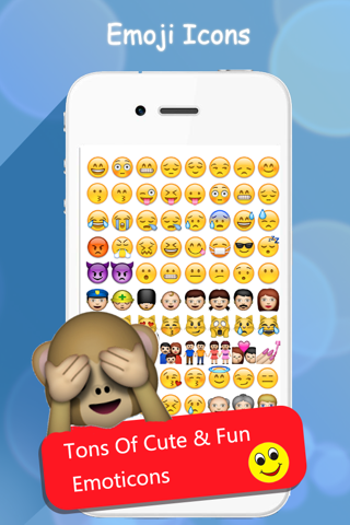 Emoji keyboard and cute emoticons screenshot 2