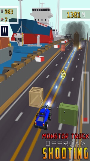 Monster truck Offroad Shooting - Top Racing Game(圖4)-速報App