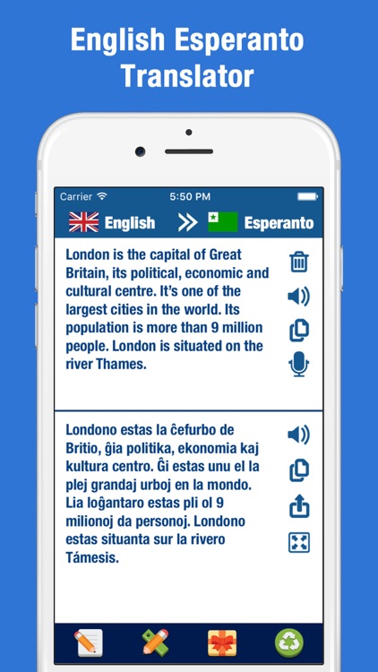 English Esperanto Translator - Language Dictionary