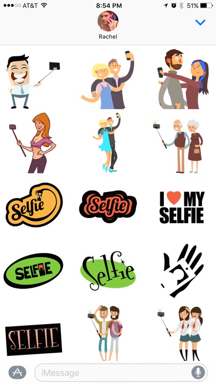 Selfie Sticker