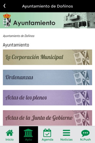 Ayuntamiento de Doñinos screenshot 2