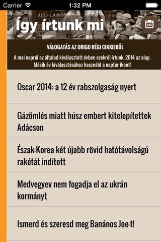 Origo hírek screenshot 3