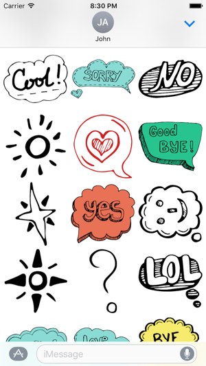 Comic Talk Sticker Pack 01(圖2)-速報App