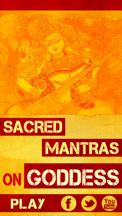 How to cancel & delete Sacred Mantras For Goddess from iphone & ipad 1