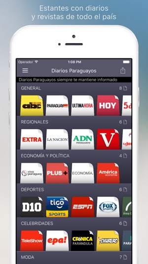 Diarios Paraguayos(圖1)-速報App