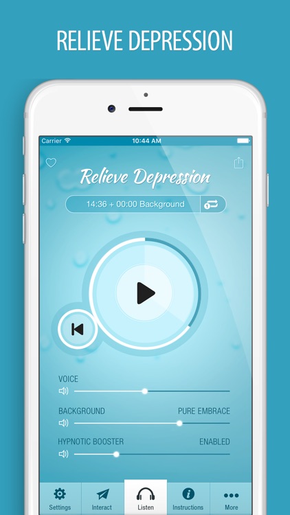 Relieve Depression Hypnosis