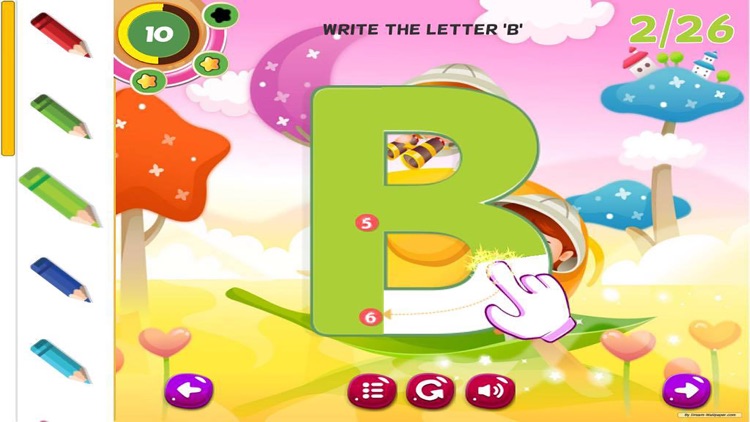 ABC Writing Letters Handwriting Preschool Practice