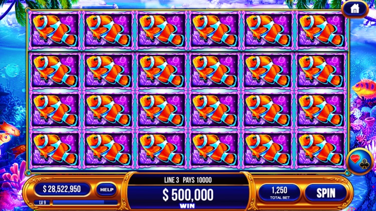 Slots Casino - Feeling Zeus Power Slots,Colorful Fish Slots in vegas. screenshot-4