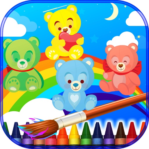 Loving Bears Coloring Book icon