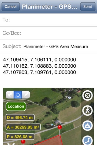 Planimeter GPS Area Measure screenshot 4