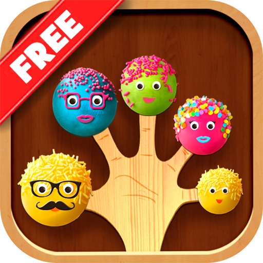 Cake Pop Finger Family Game iOS App