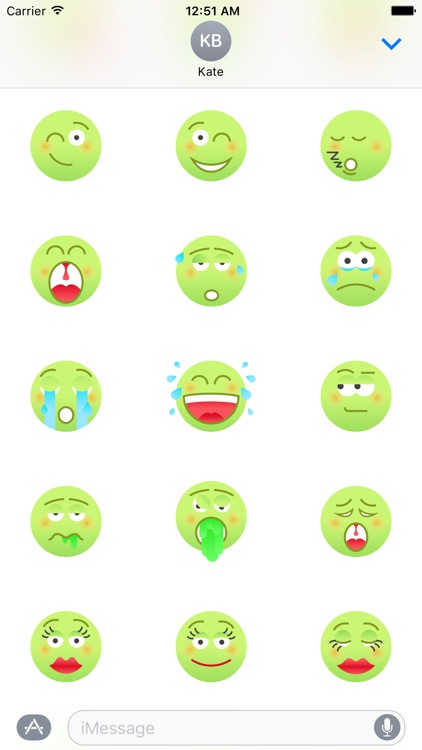 Urban Zombie Emoji 60+ Stickers