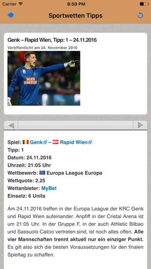 Sportwetten Tipps der Wettbasis(圖5)-速報App