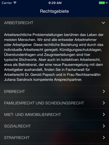 Rechtsanwälte Dr. Papsch & Collegen screenshot 3