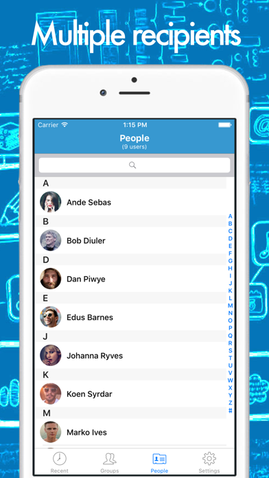 CHATeau - smart messenger with group chats screenshot 3
