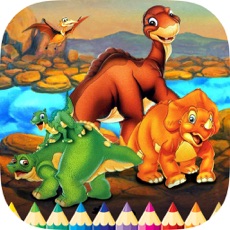 Activities of Dinosaur Cute Coloring Book: Paint & Draw for Kids