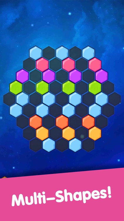 Hex Puzzle - a popular hexagon block puzzle game!