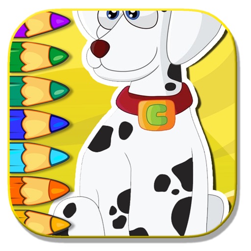 Kids Dog For Coloring Page Game Education icon