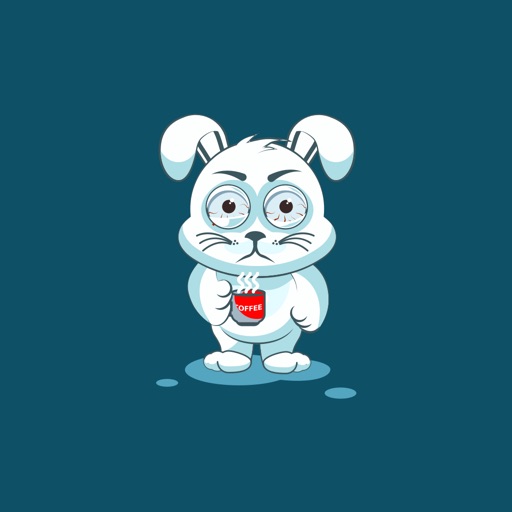 White Leveret - Stickers for iMessage icon