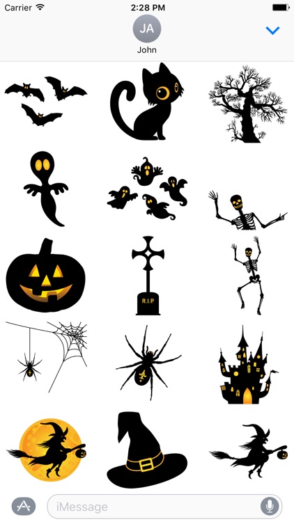 Halloween Spooky Sticker Pack