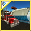 Train Transporter Ship – Trucker transport game