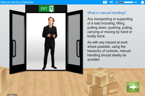 Health & Safety e-learning screenshot 2