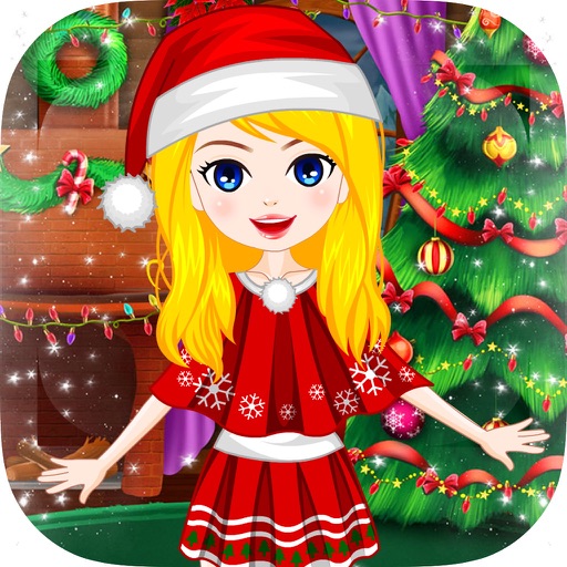 Christmas Makeup, Dressup Girl Game icon