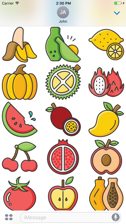 Fruit and Veg Stickers