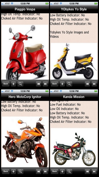 Motorcycle Encyclopedia review screenshots